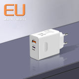 120W Hraðhleðslutæki- fast charger （PD+USB)